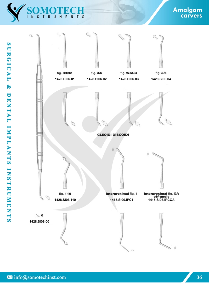 Amalgam Carvers